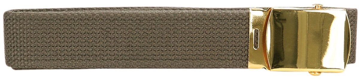 Fostex Garments - Web belt with gold buckle (kleur: Sand / maat: NVT)