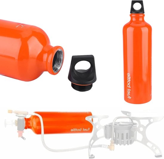 Draagbare Brandstofopslagfles voor Camping - 750ml Gasfles voor Buitenactiviteiten en Kamperen — afbeelding 2
