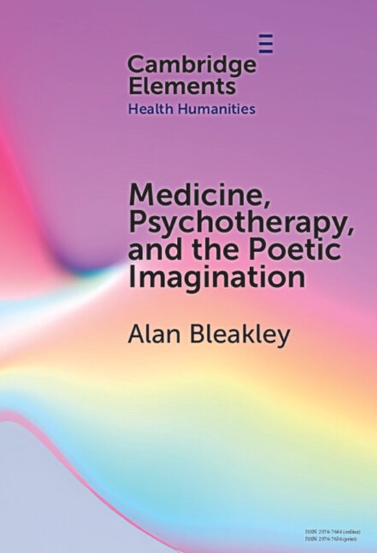 Elements in Health Humanities- Medicine, Psychotherapy and t ... - cover