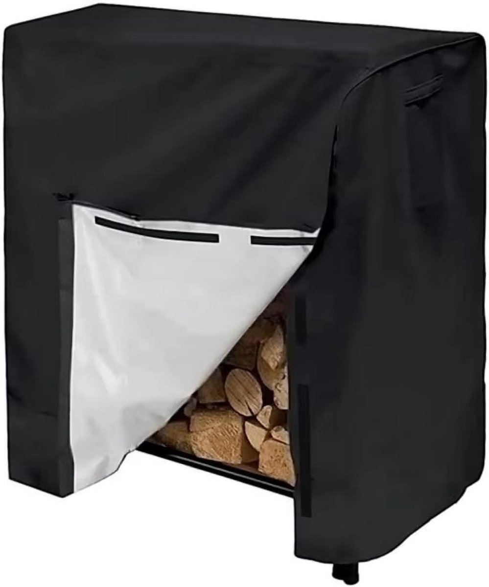 Hout Opslag Onderdak - Brandhout Protector - Bescherming Buiten - Waterdicht Oxford Doek - 122 x 61 x 107 cm