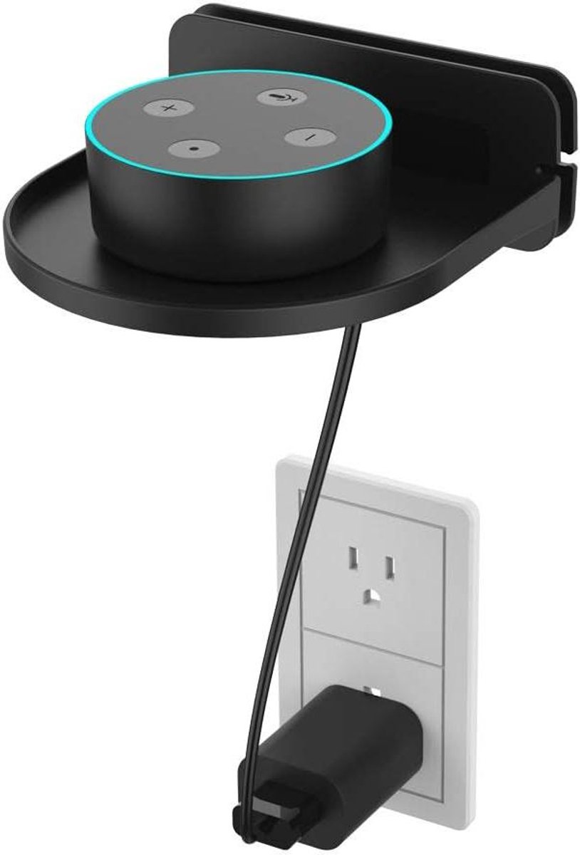 Wandhouder Router - Router Accessoire - Router Organiseren - Geen Schroeven Nodig - 14 Centimeter - Zwart