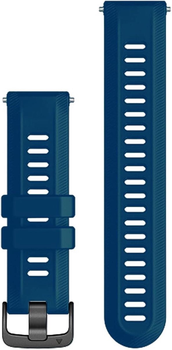 Horlogeband Siliconen - Polsband Garmin - Sportactiviteiten - Snel te Verwisselen - 22mm - Agaat