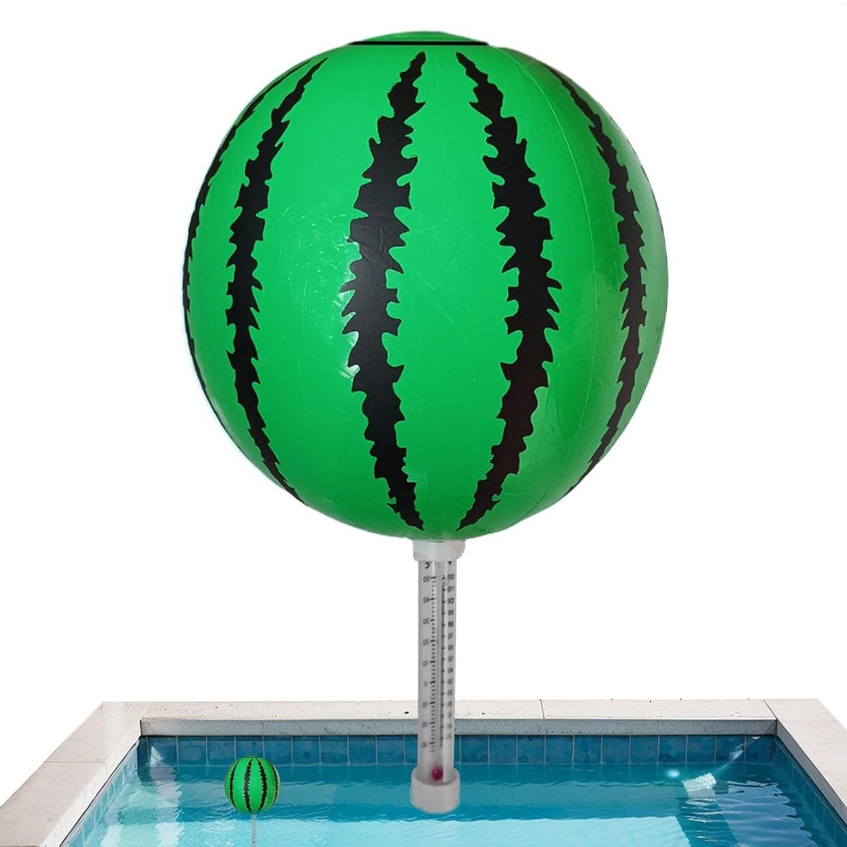 Zwembad Thermometer - Watermeter Drijver - Temperatuur Meten - Watermeloen Ontwerp - 218 cm - Meerdere kleuren