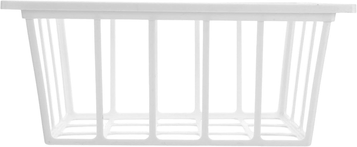 Vrieskast Organizer - Diepvries Bak - Voedsel Opslag - Luchtcirculatie Ontwerp - 367 x 203 x 15 cm - Wit