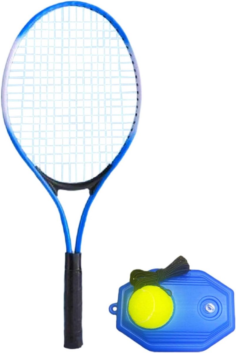 Tennistrainer Bal - Oefenbal Tennis - Solo Training - Robuust Elastisch Touw - 49 cm Diameter - Niet gespecificeerd