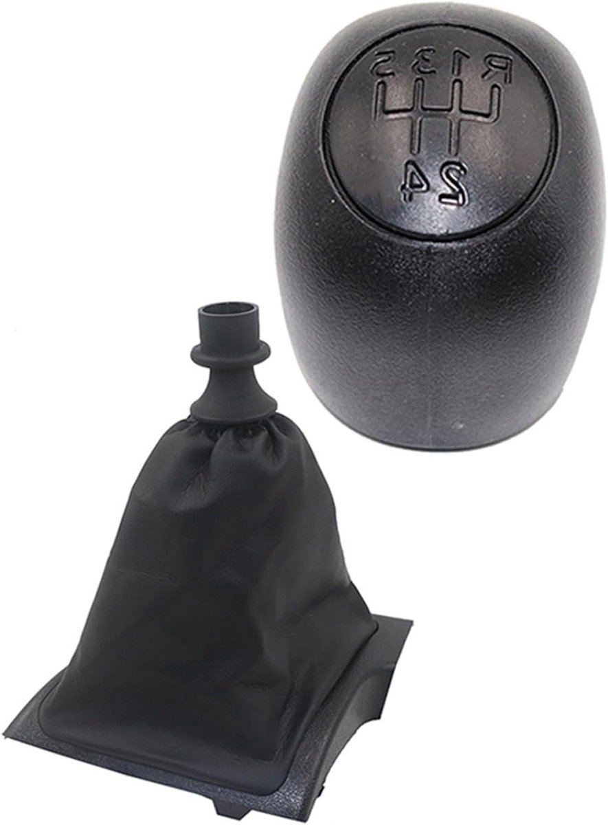 Versnellingspook - Pookknop Auto - Comfortabel Rijden - Verbeterde Grip - 5-traps - Zwart