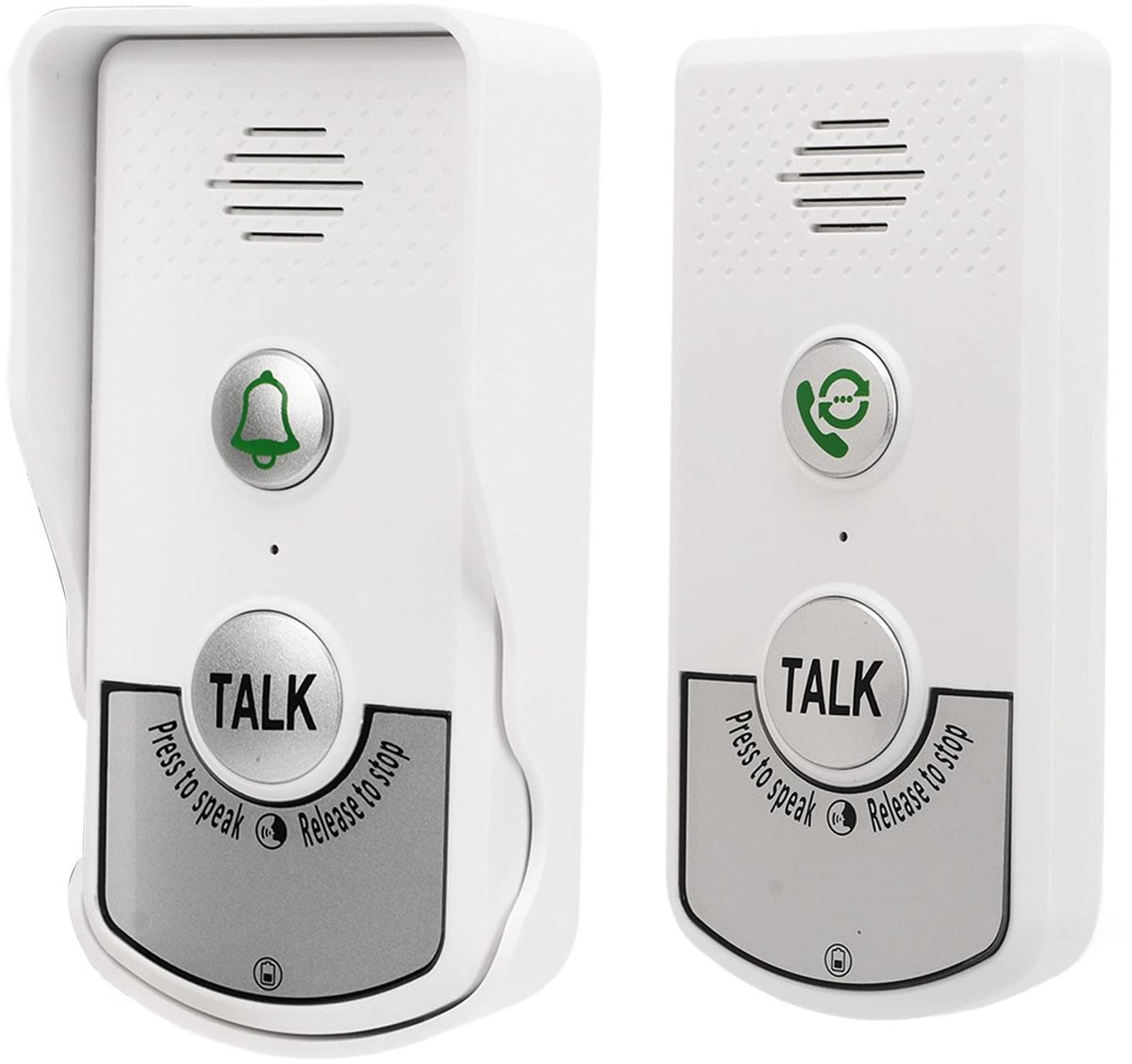 Dailygoody - Draadloze Intercom Deurbellen - Waterdichte Deurbel - 3280ft Bereik - Elektronische Intercom - Thuisgebruik - Intelligente Deurbel