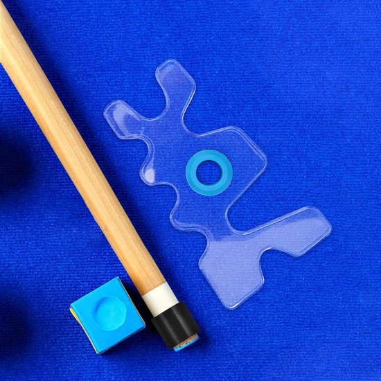 Biljart Keu Brug - Pool Keu Houder - Biljart Spel Spelen - Transparant Acryl Materiaal — afbeelding 3