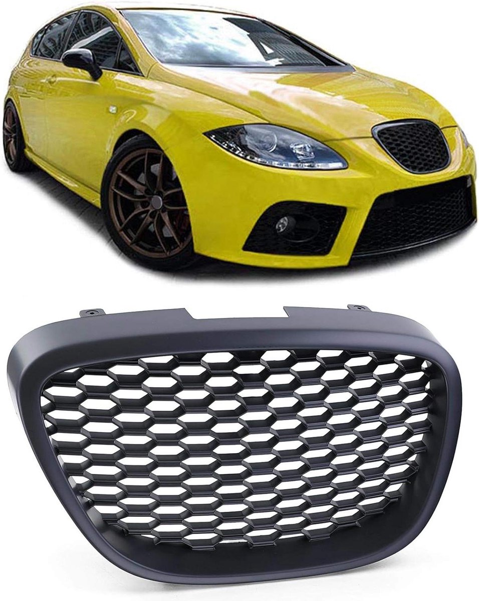 Radiateurgrill - Honingraat grill - Autostyling - RS look - Niet gespecificeerd - Zwart