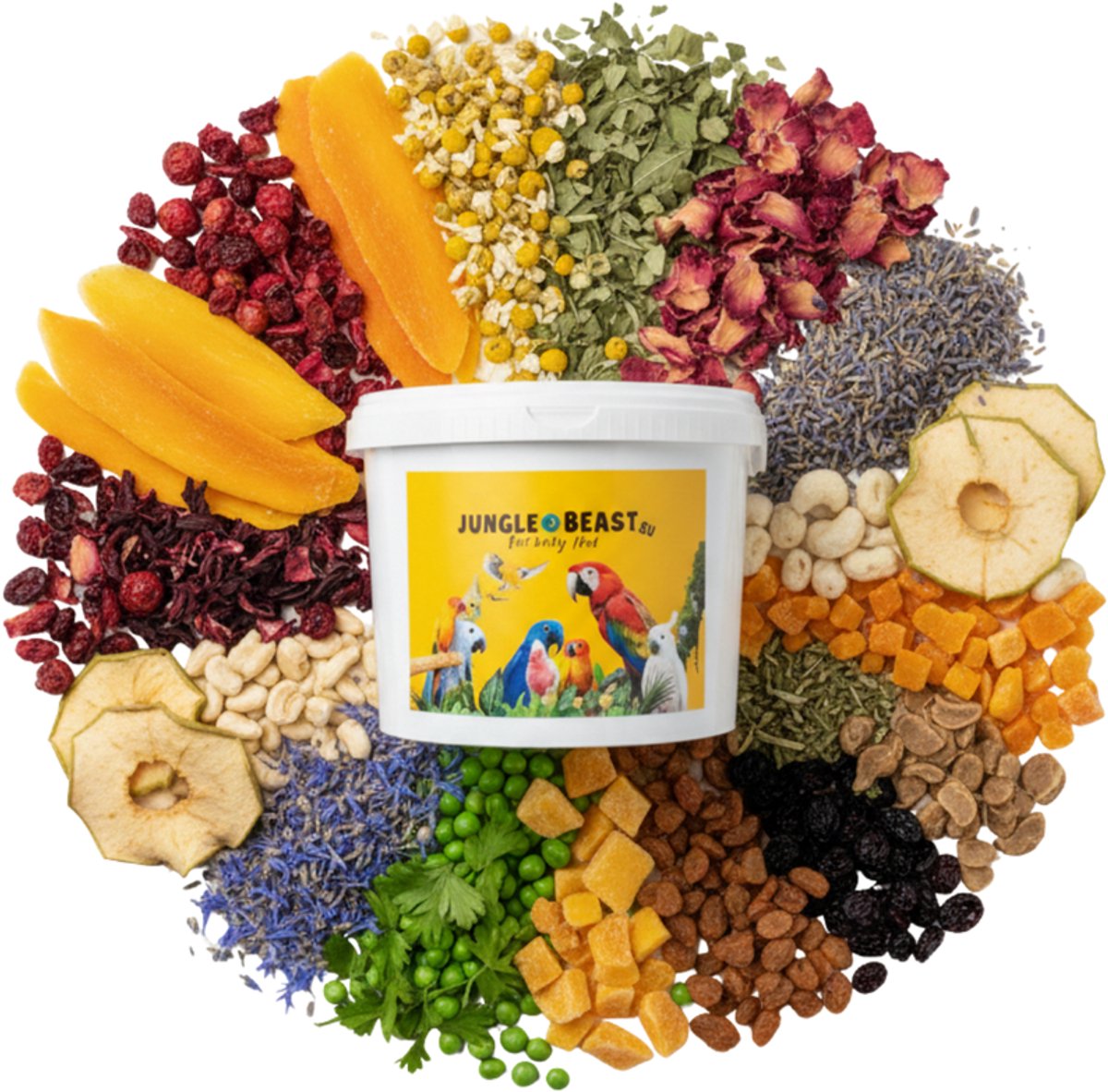 Jungle Beast | Perillazaad | Vogels | Papegaaien