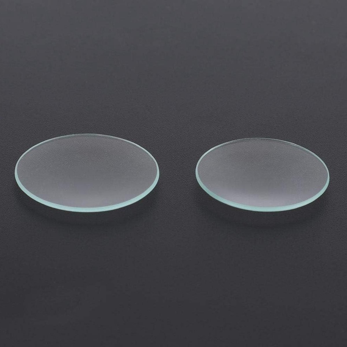 Vervangend Horlogeglas, Dubbel Bolvormig Rond Plat Horlogekristal, Horlogemaker Reparatie Onderdelen voor Diverse Horloges en Modellen