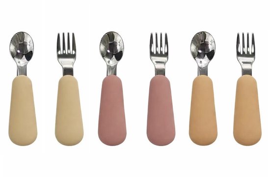Baby Bestekset 6-delig – Kinderbestek voor Baby en