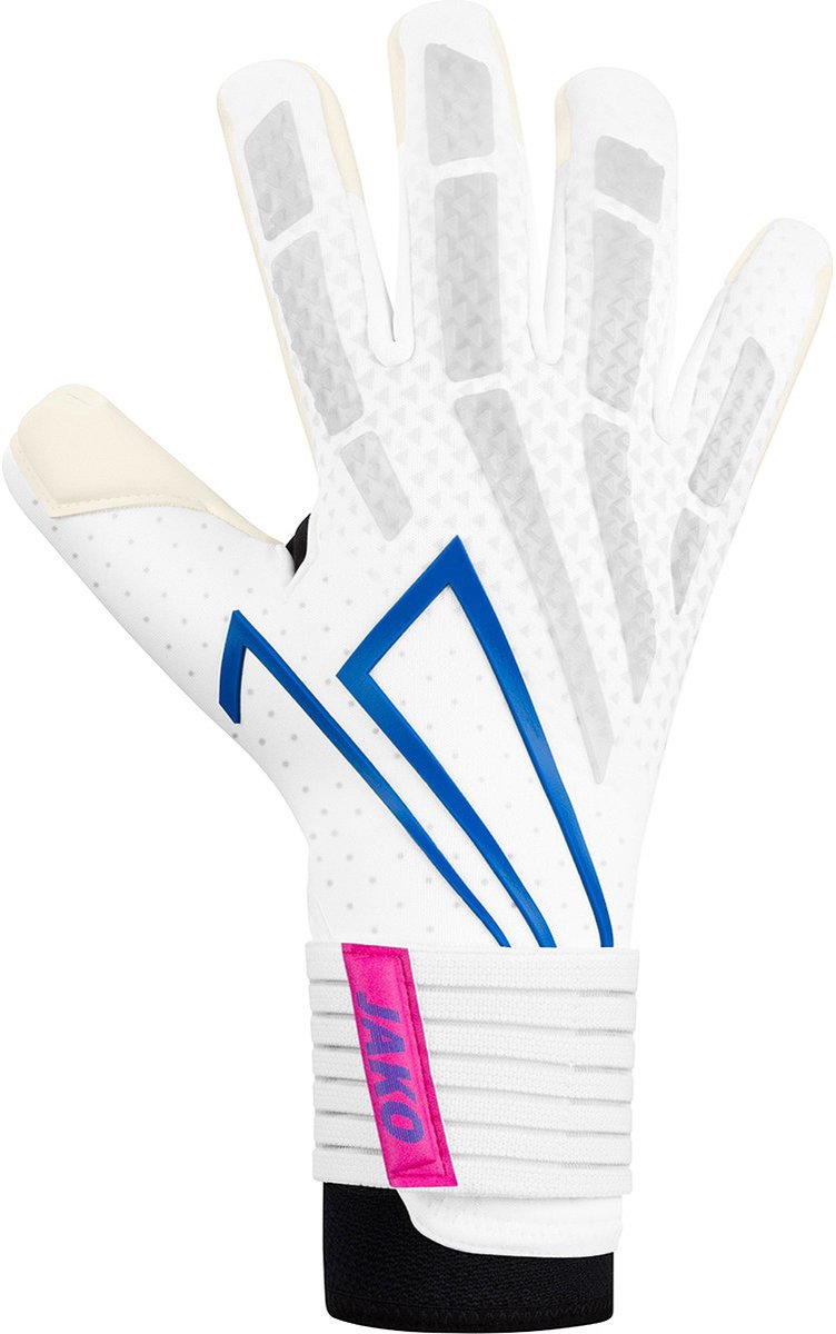 Jako Rs89 Elite Keepershandschoenen - Wit / Blauw | Maat: 8