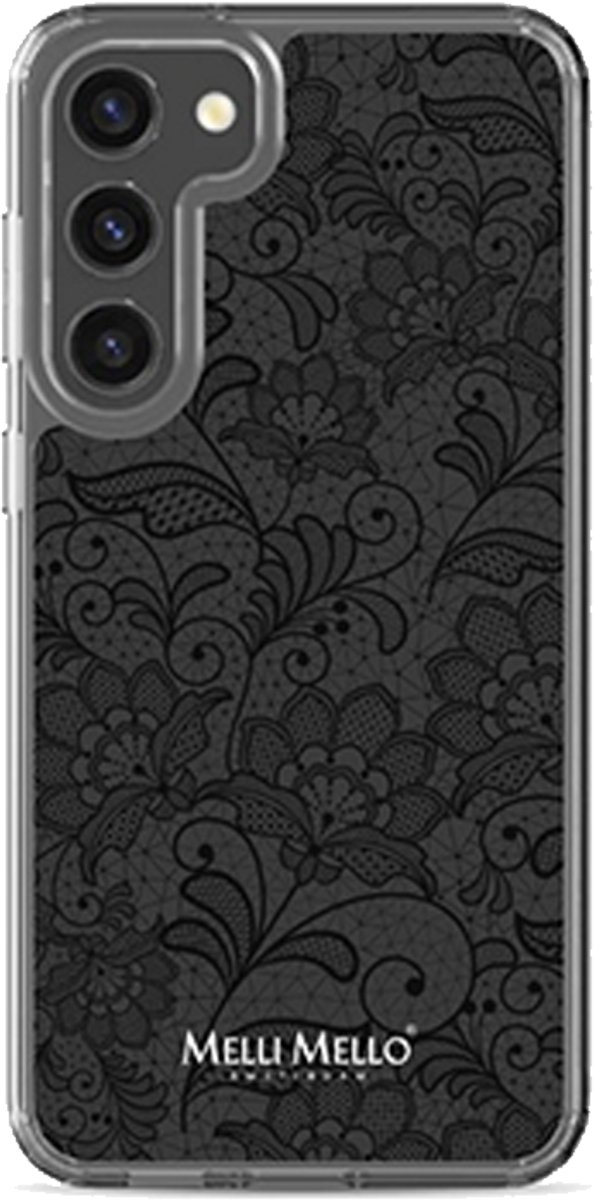 Melli Mello Telefoonhoesje Midnight Lace (Soft Case) - Samsung Galaxy S23 Plus