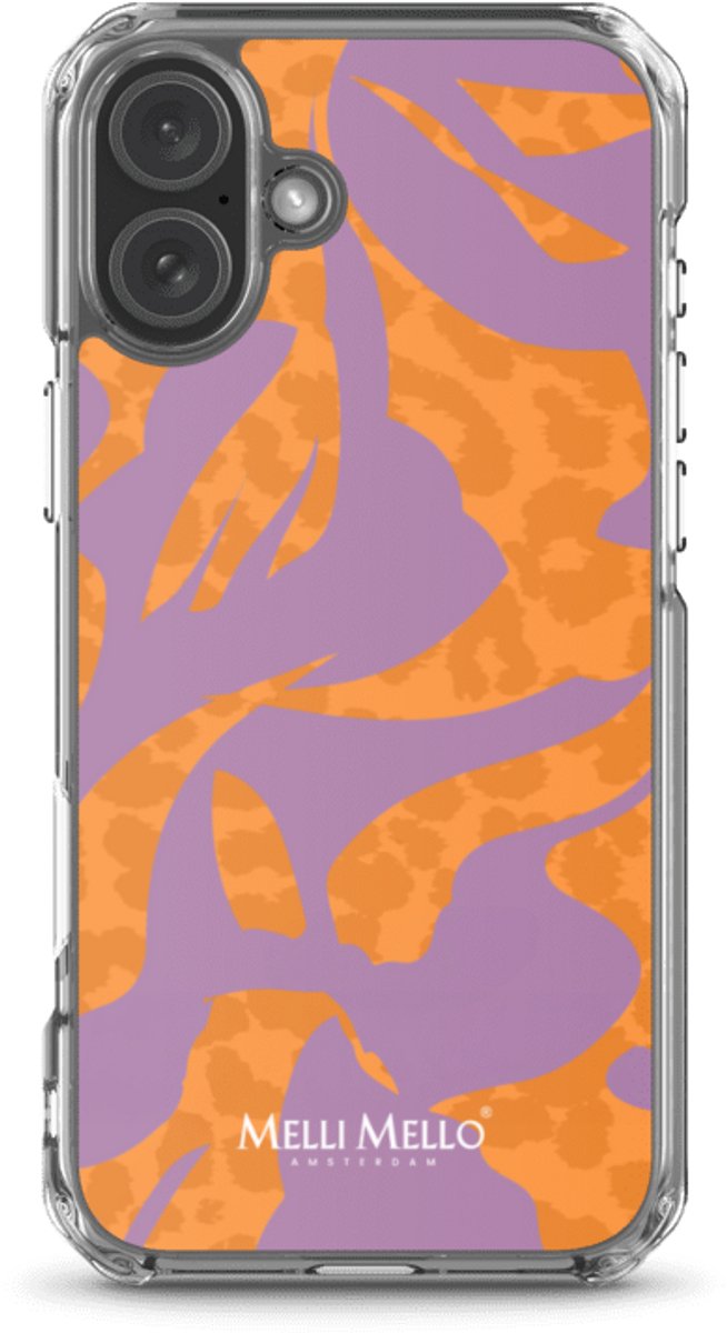 Melli Mello Telefoonhoesje Tangerine Twist (Soft case) - Apple iPhone 16 Plus