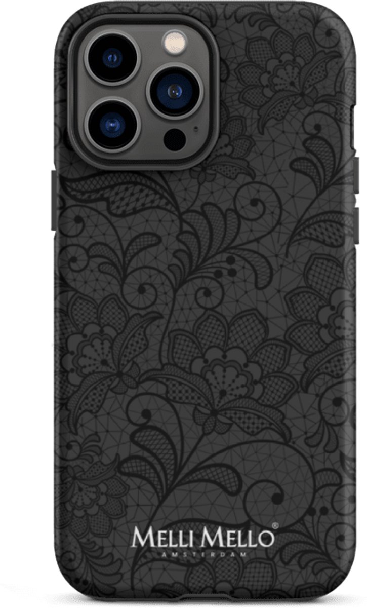 Melli Mello Telefoonhoesje Midnight Lace (Tough Case) - Apple iPhone 13 Pro Max