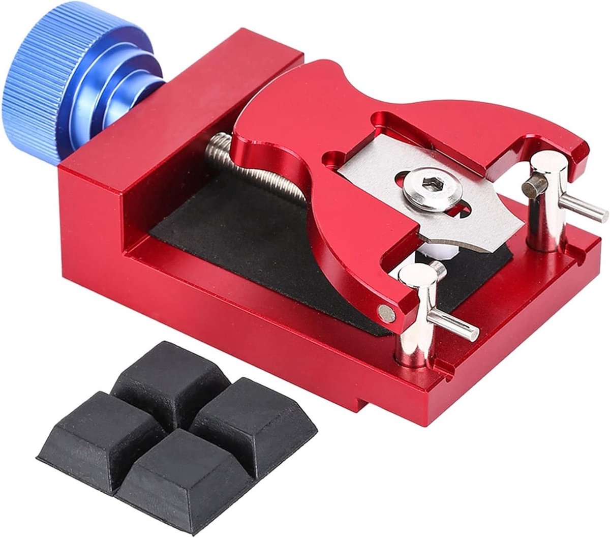 Professionele Case Opener voor Horlogemakers - Gereedschap voor het Openen van Horlogekasten en Batterijvervanging, Inclusief Accessoires voor Reparatie