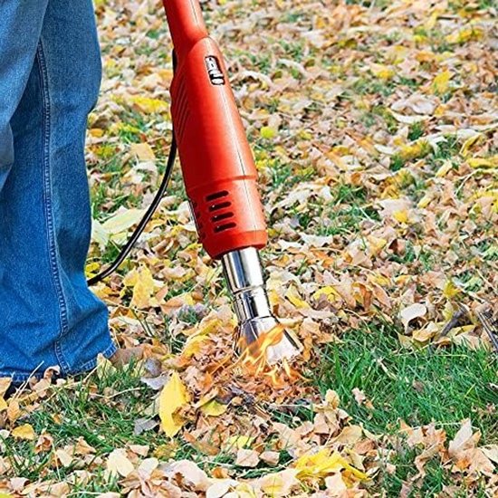 Draadloze Elektrische Onkruidbrander voor Tuin en Oprit, Eco-vriendelijk Onkruidverwijderaar met Thermische Technologie, Multifunctionele Tuinbranders voor Efficiënte Onkruidbestrijding