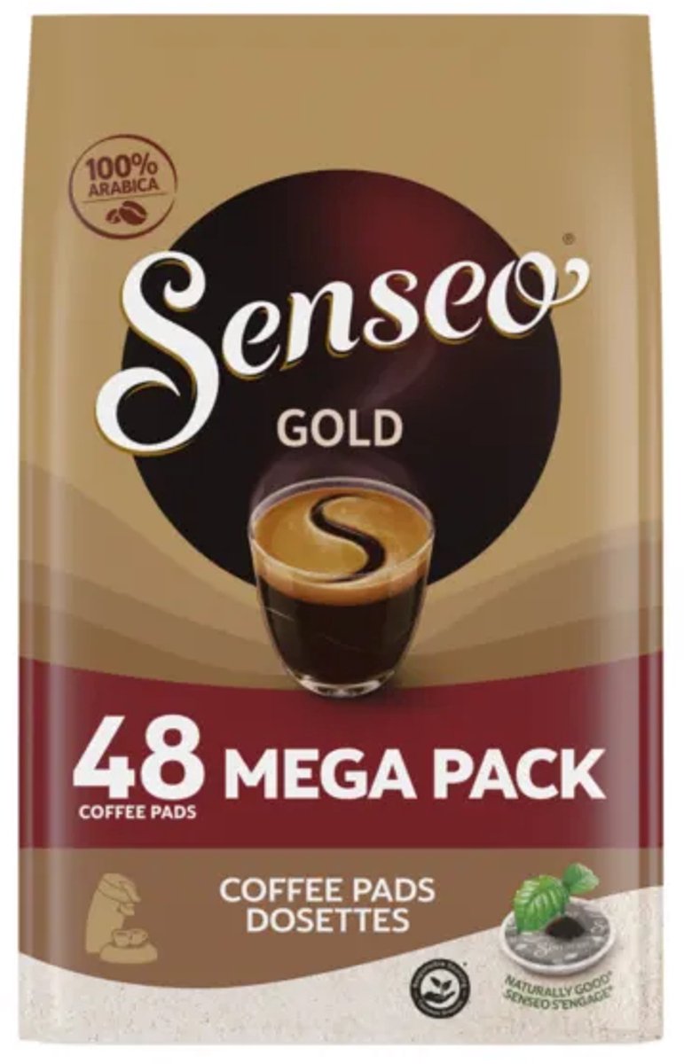 Senseo Gold Koffiepads (4x 48 stuks)