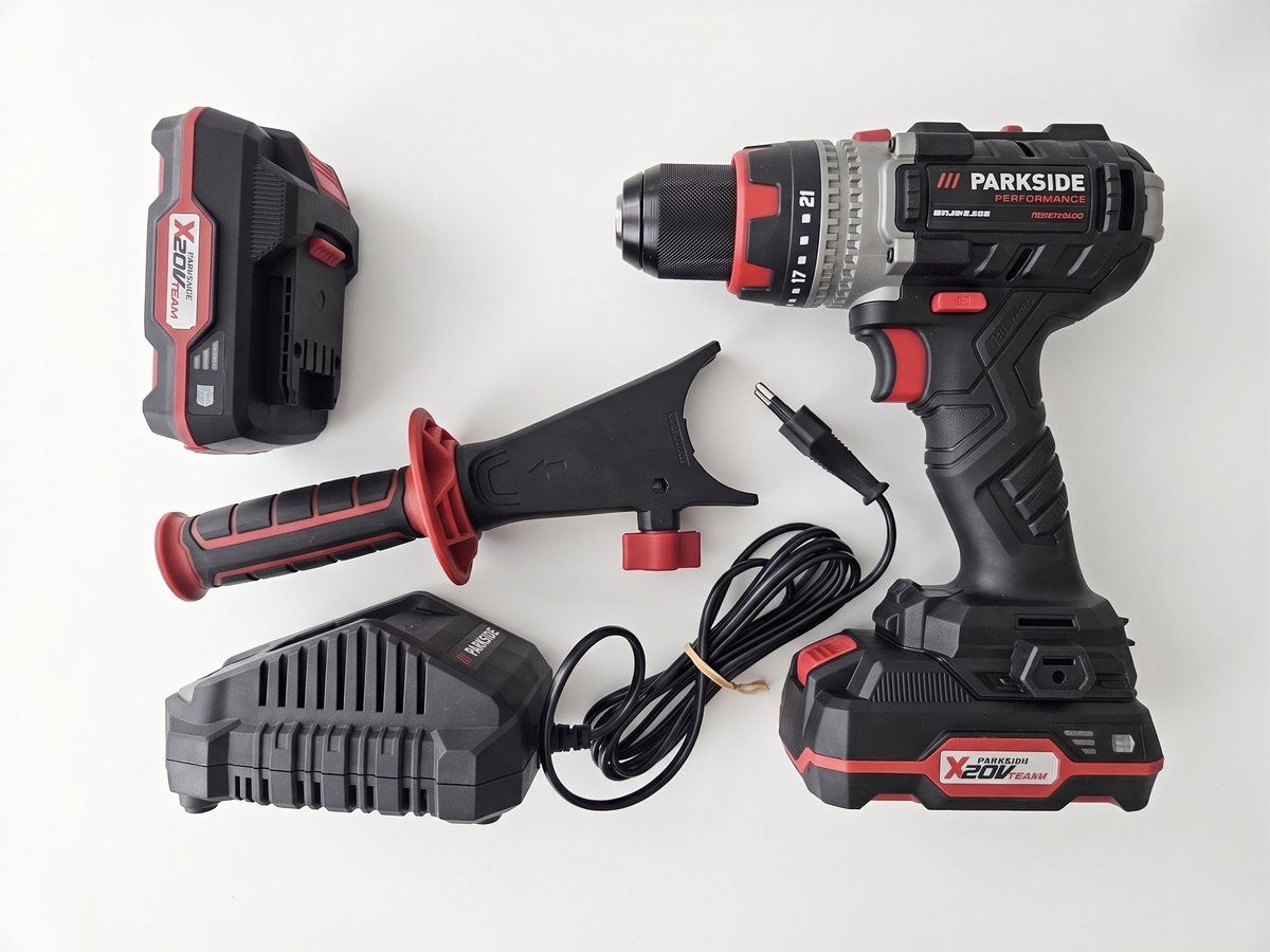 PARKSIDE-PERFORMANCE 20-accu klopboormachine startset-incl 97-delige accessoireset – foto 8