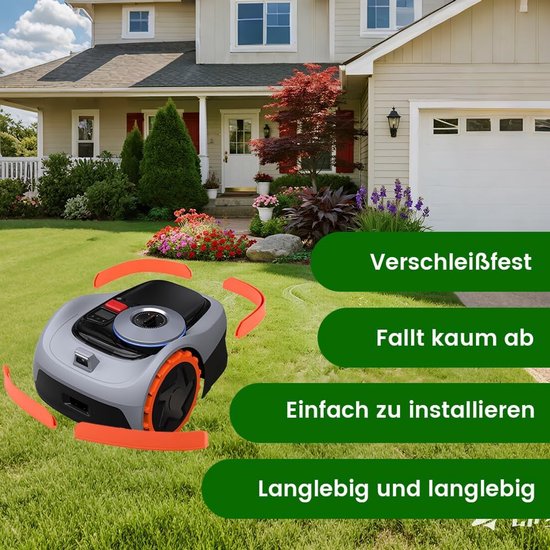 Botsingswerende strip - Randbescherming - Geschikt voor Segway Navimow i105e vs i108e - Schokbestendige bescherming — afbeelding 3