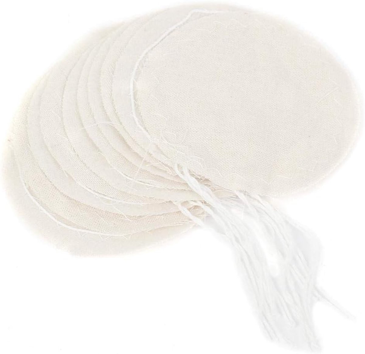 Koffiefilter van Voedselveilige Nylon - 10 Stuks Ronde Stoffilter voor Koffiezetapparaat en Dripper
