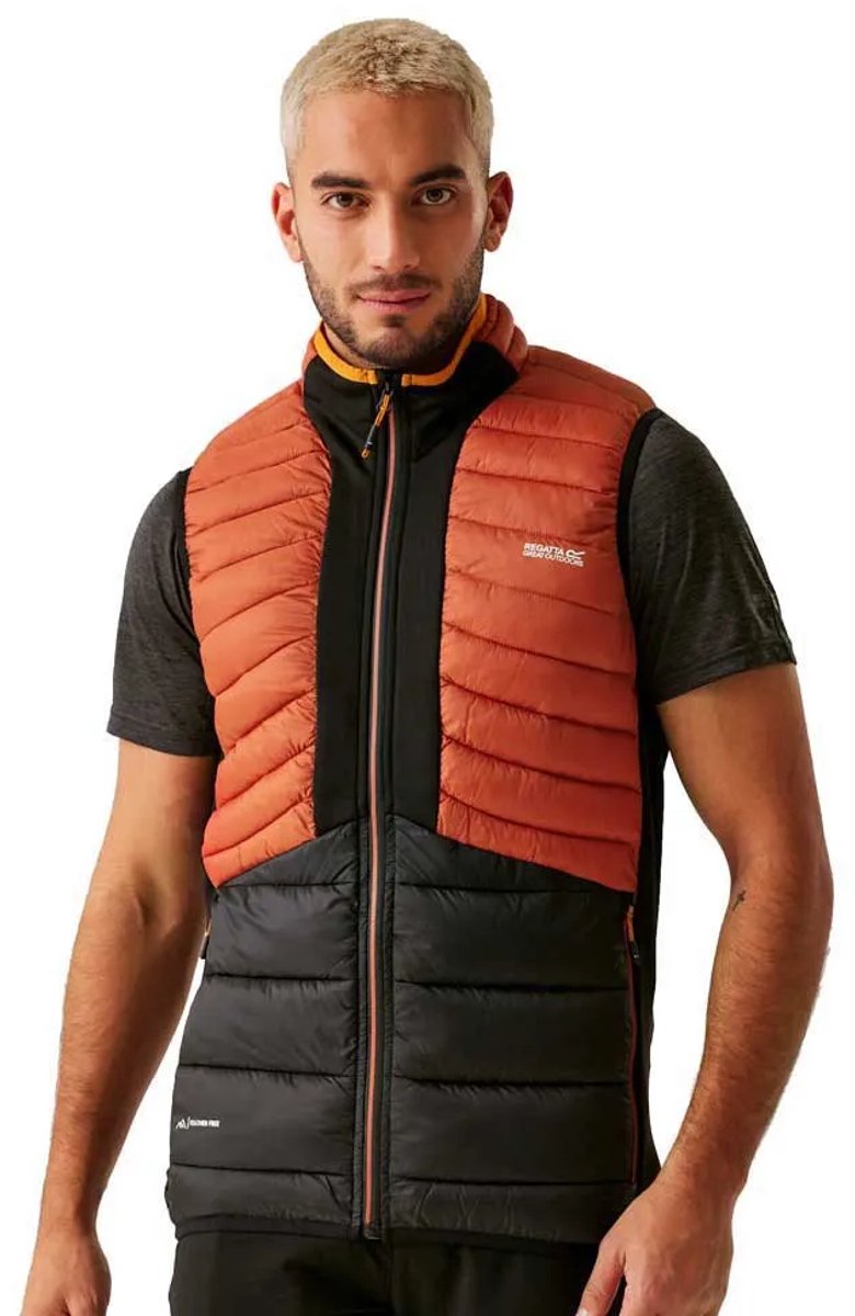 Regatta Leedre Hybrid Vest Man Zwart