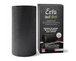 Loodvervanger Zelfklevend Zwart 30cm x 5meter Zelfklevende aansluitstrip | Aluminium & butyl van topkwaliteit | 3D-vorm voor schoorsteendaken