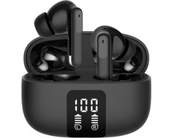 Audyn Oortjes Draadloos - Draadloze Oordopjes - Noise Cancelling ANC+ENC - Bluetooth - In-ear - Zwart - FlowTune Pro