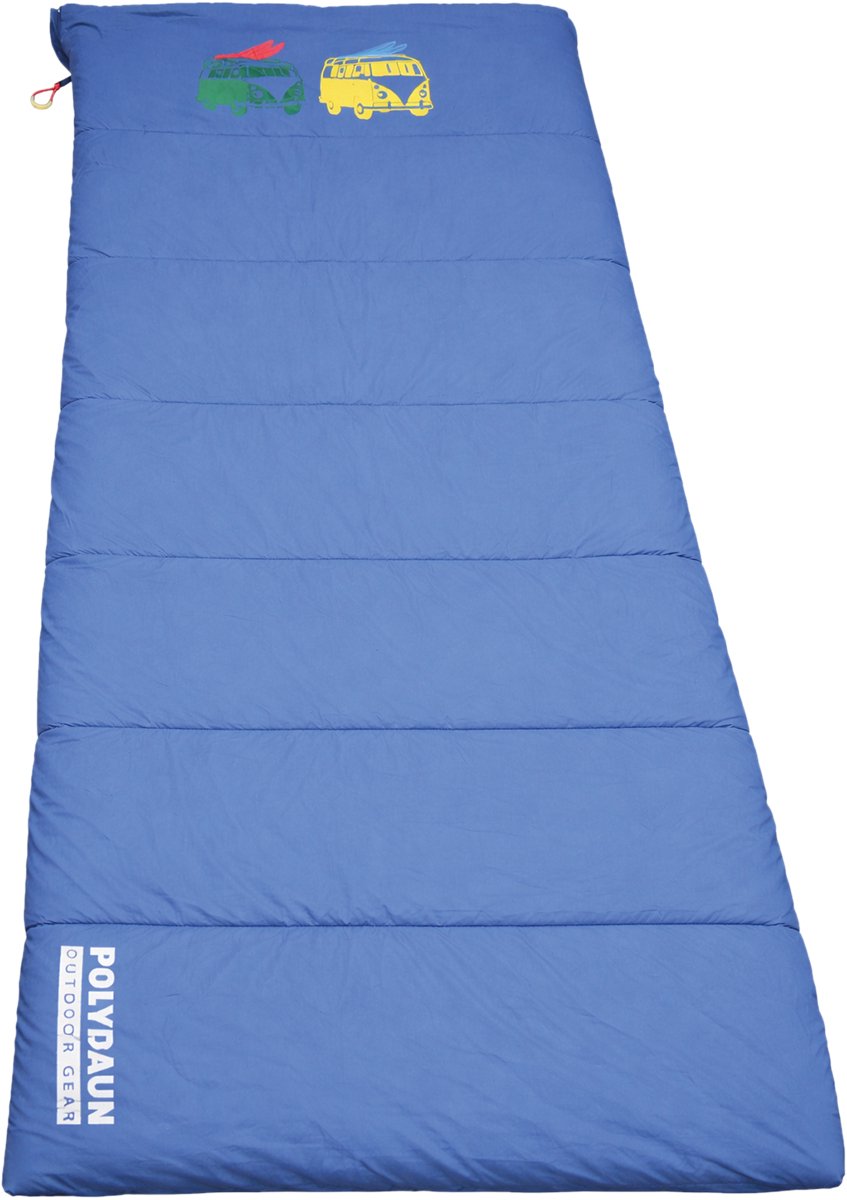 Polydaun Beach house - kinderslaapzak - junior slaapzak - VAN - GRS Isocraft® vulling - blue - 70x160 cm