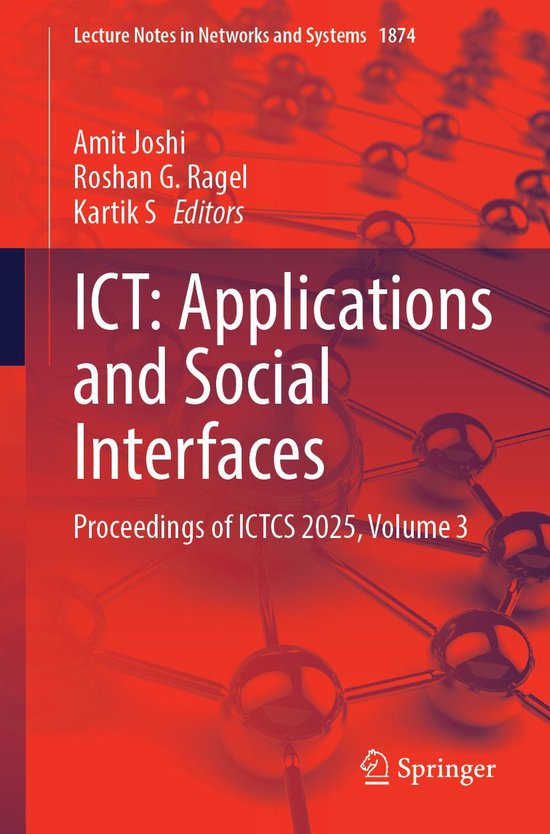 Springer Nature Proceedings excluding Computer Science - ICT ... - cover