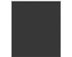 vidaXL - Rolgordijn - verduisterend - 120x175 - cm - stofbreedte - 116,6 - cm - zwart