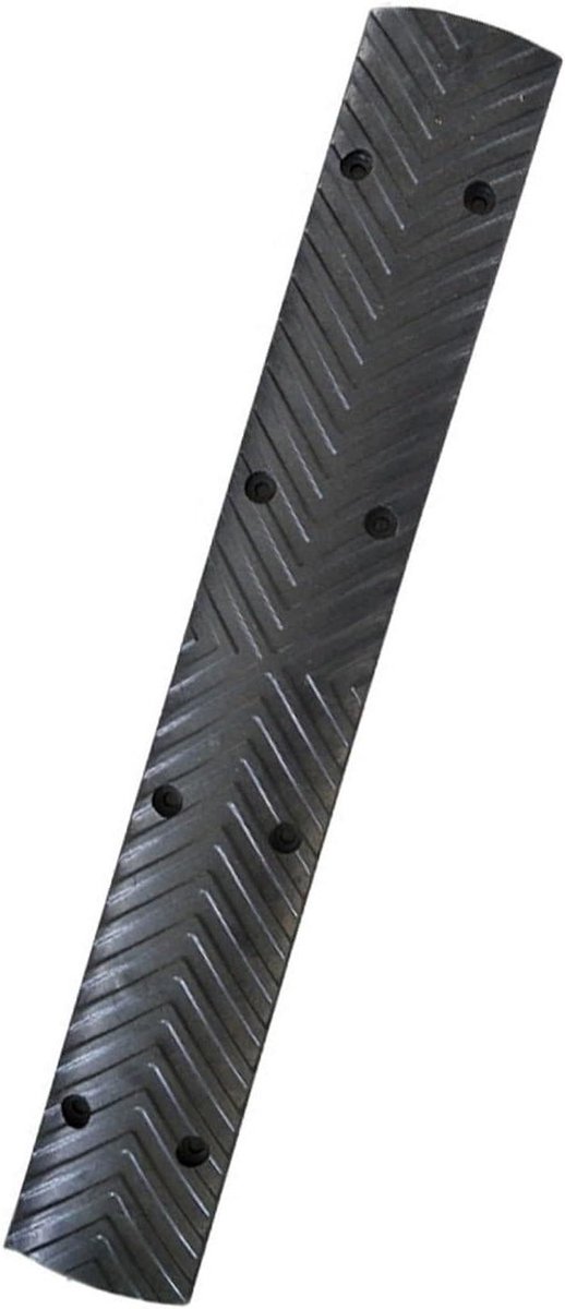 Rubberen Verkeersdrempel - Snelheidsdrempel Modulair - Verkeerssnelheid Regelen - Hoge Schokabsorptie - 39.37"x3.93"x1.18" - Zwart Geel