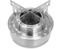 Outdoor Alcohol Fornuis, Combo Koker Set Mini Draagbare Alcohol Kachel met Kruis Houder Koker, Alcohol Stove Met Rek