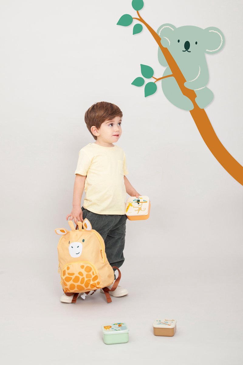 Miniland brooddozenset lunchboxen BPA-vrij Jungle design.