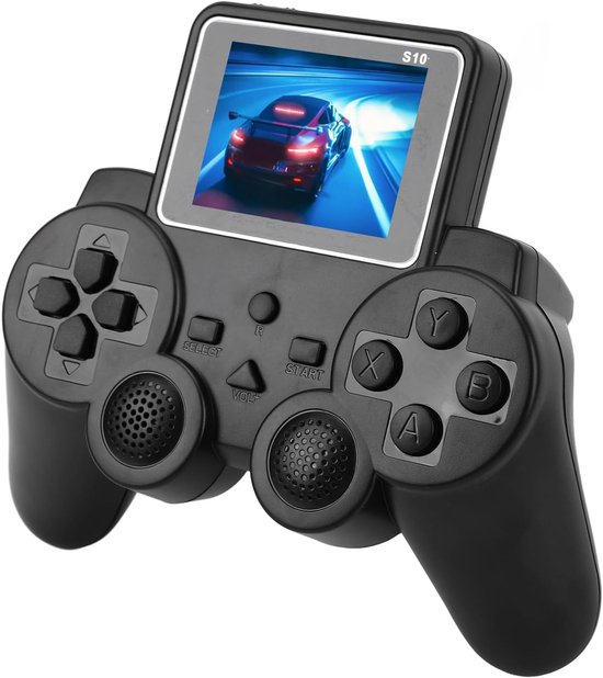 Handheld Gameconsole voor Kinderen, Volwassenen, Retro Gameconsole met 3,0 Inch Scherm en Gamepad, Klaar voor Tv-aansluiting, Battle Gaming Machine voor één Speler