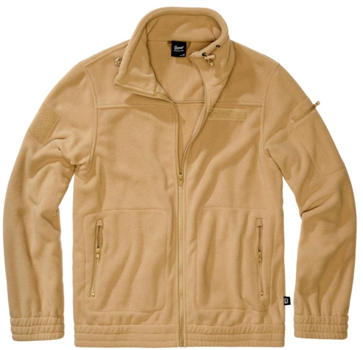 Brandit - Fleece Combat Jacket - L - Beige