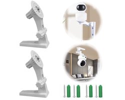 Beveiligingscamerabevestiging, verstelbare muurbevestiging, 135 graden rotatie, compatibel met TP-Link Tapo C210/C200/TC70 en Kasa Indoor Pan EC70/KC410S beveiligingscamera (wit)