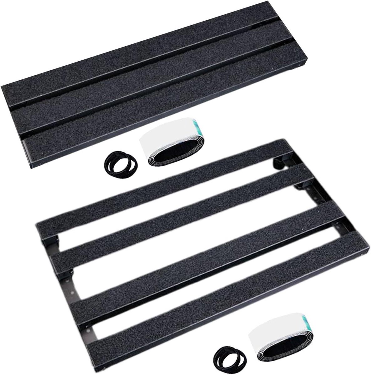 Gitaar Pedaalbord - Effectenbord - Muziek Optredens - Compact Ontwerp - 48.5 x 28 cm - Zwart