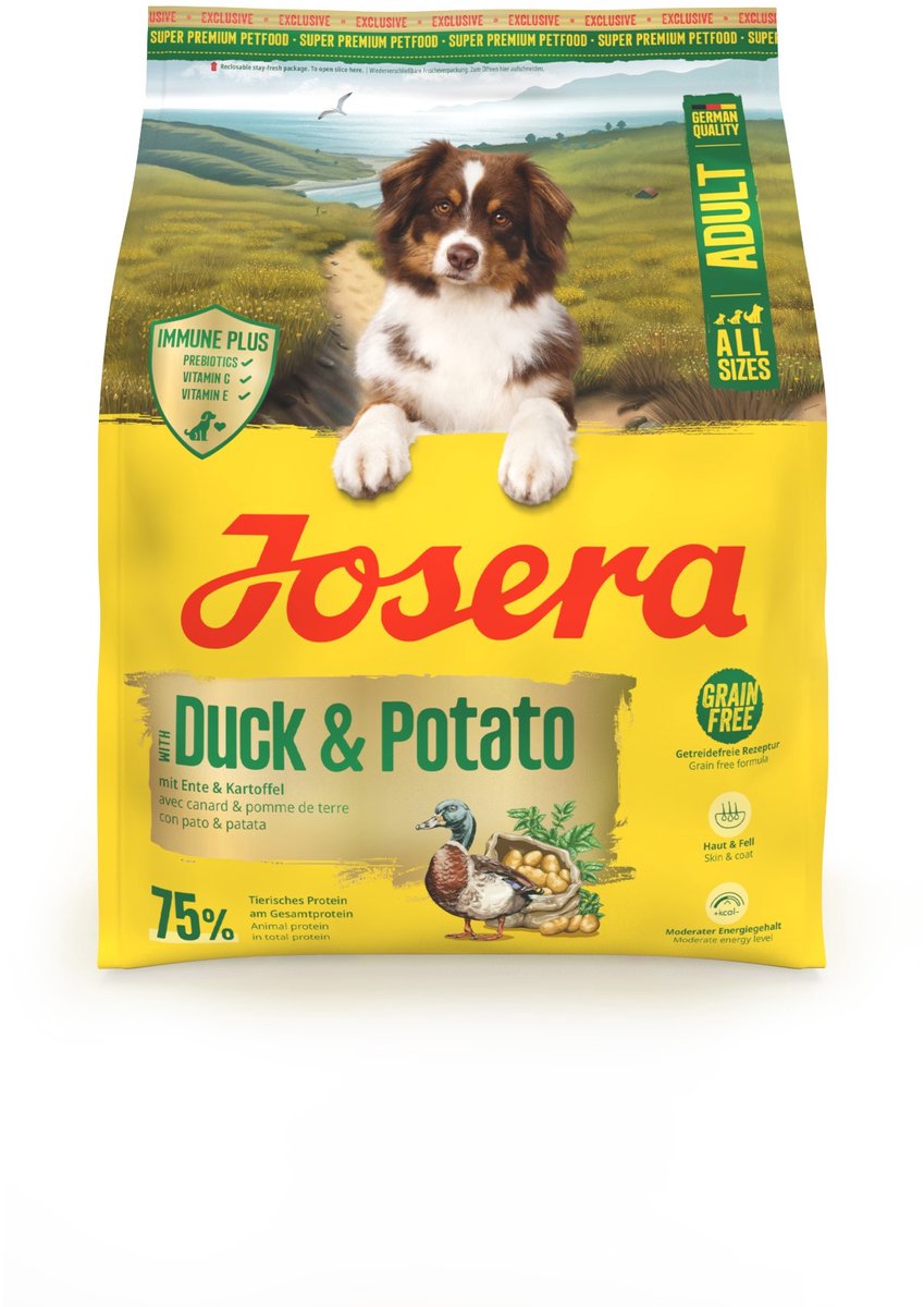 900 gr Josera all sizes adult duck & potato hondenvoer