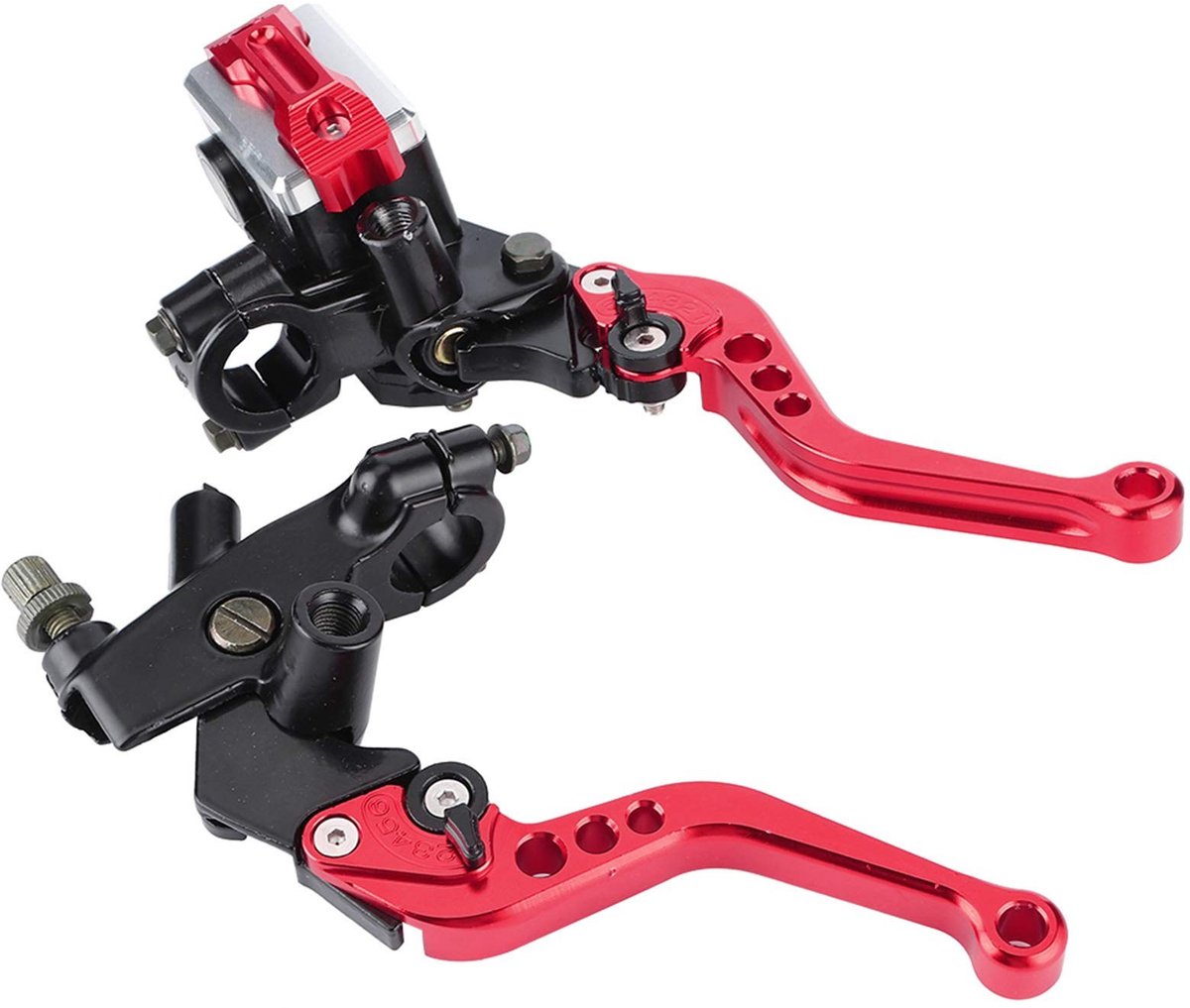 Qiilu Rood Rem- en Koppelleverset voor Motoren - Universeel 22mm