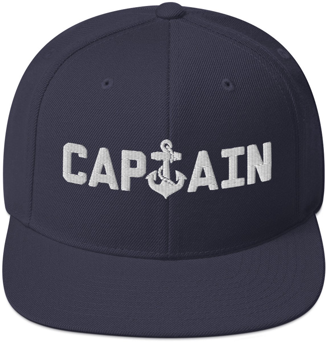 Captain's Cap - Snapback - Pet blauw