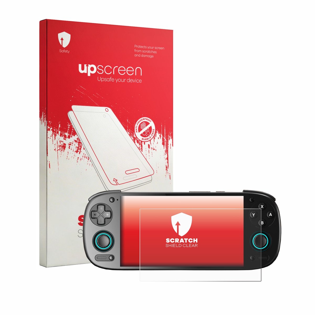 upscreen - Screenprotector voor Retroid Pocket 5 - Folie Beschermfolie transparant