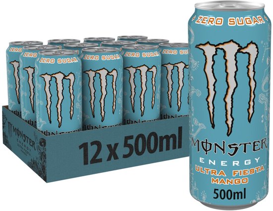Monster Energy Ultra - 12x 500 ml - Fiesta