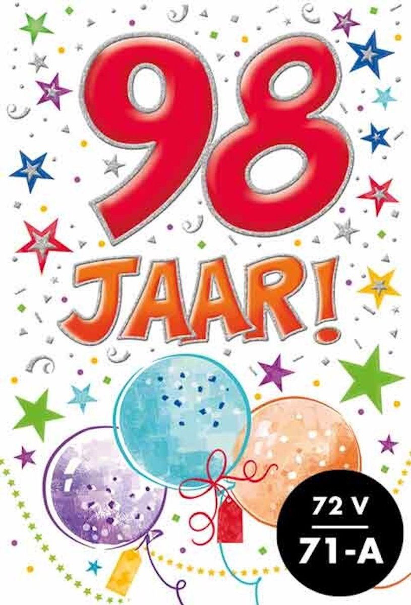 Kaart - That funny age - 98 jaar - TFA121