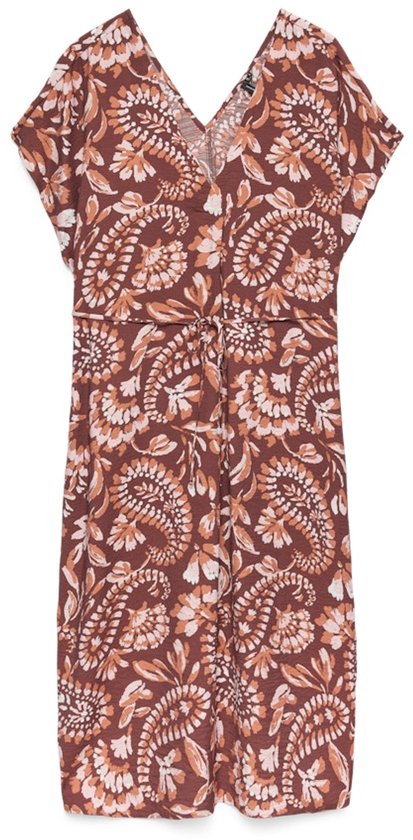 VERO MODA - VMNELLIE CARLA WIDE 7/8 KAFTAN WVN GA - Dames - Maxi jurken