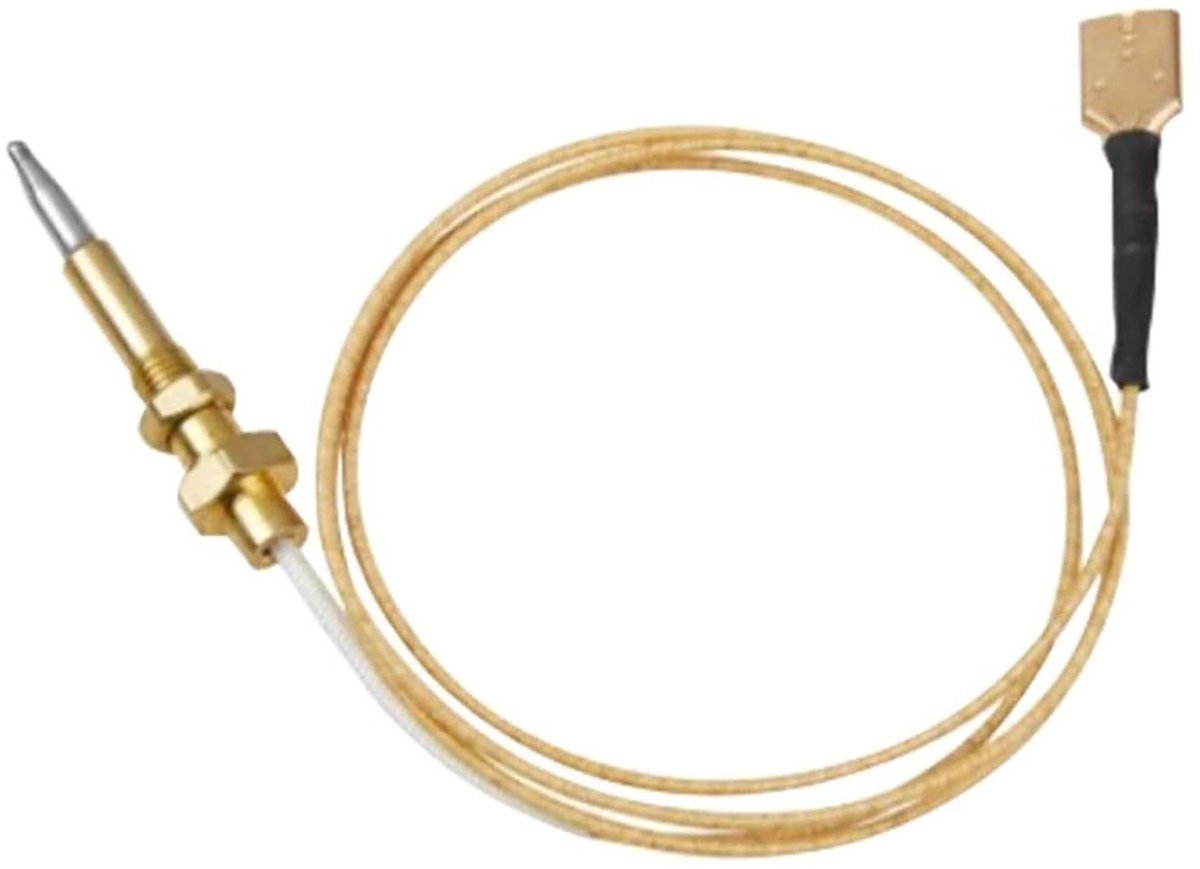 Vervangingsset Thermokoppel - Temperatuursensor Spiraal - Meten Temperatuur - Spiraalvormig Ontwerp - 120 cm - null