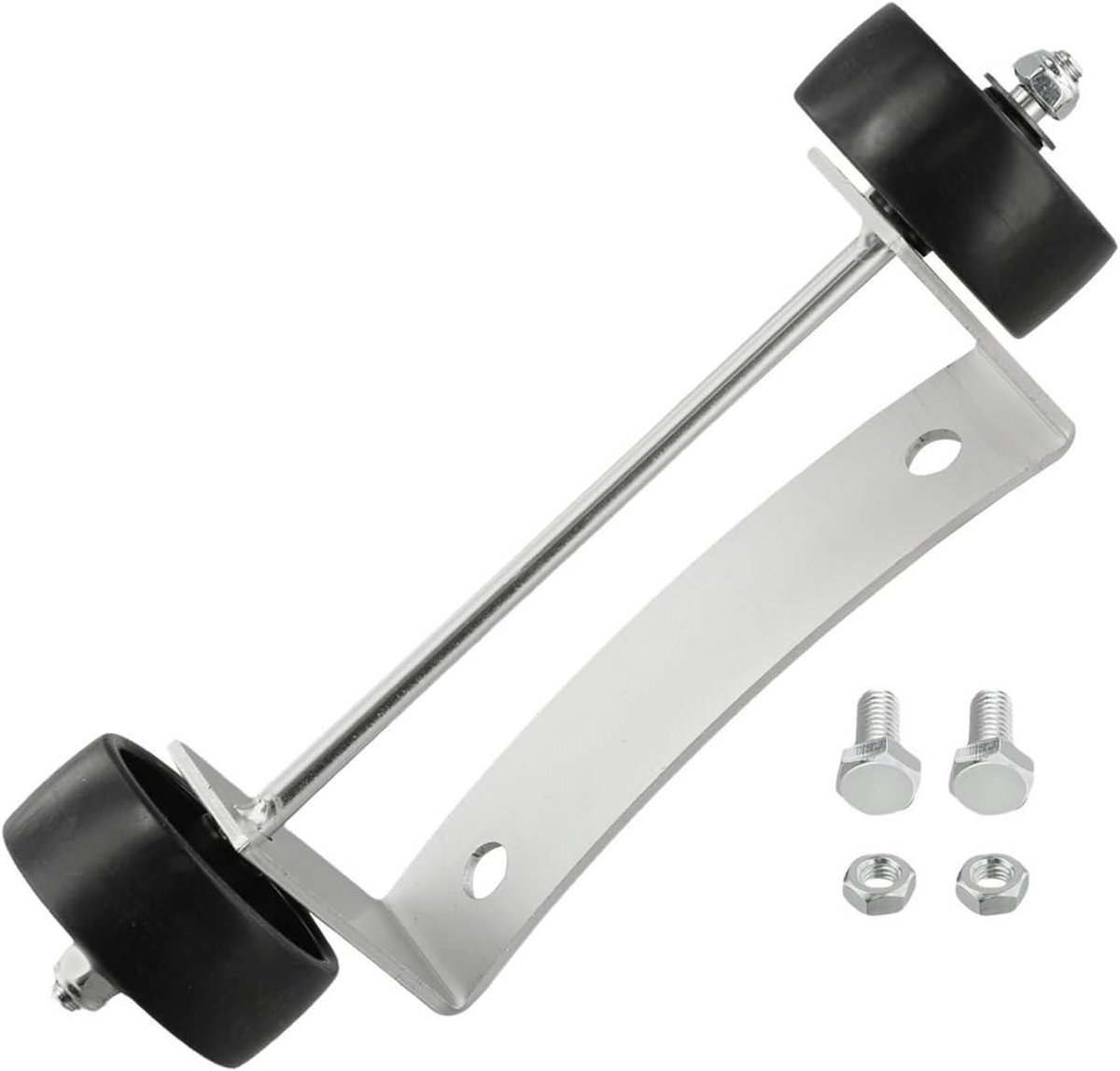 Terrasverwarmer Wielset - Mobiele Kit - Buiten Verwarmen - Eenvoudige Installatie - 20x9x8cm - Zilver