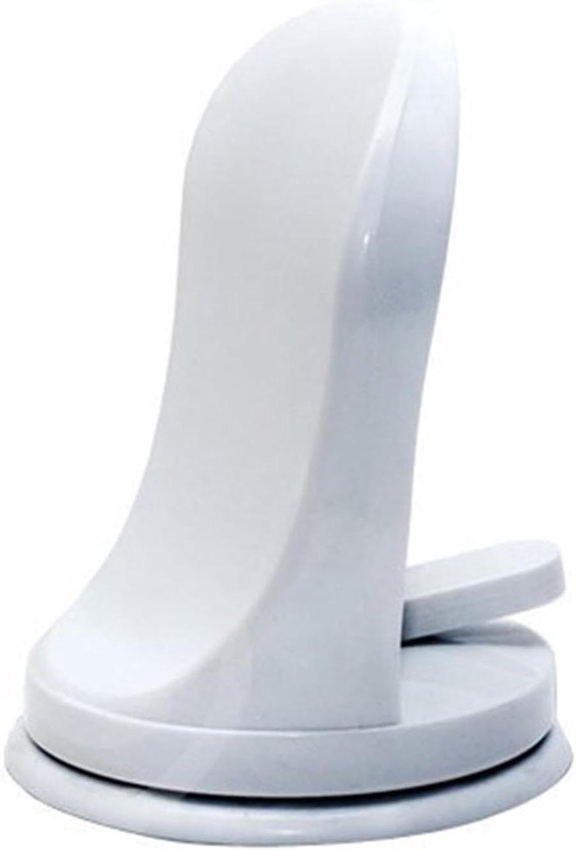 Douche Voetsteun - Douche Pedaal - Comfortabel Douchen - Zonder Boren - 15 x 11.5 cm - Grijs