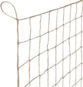 Filet à ramer GardenGloss® en jute durable 100% biodégradable - Avec de grandes mailles pour les concombres, les tomates et autres légumes - Aide à la croissance pour les plantes grimpantes (2m x 5m)